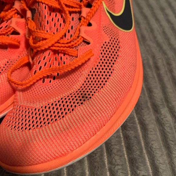 Size 9 - lightly worn Nike ZoomX Dragonfly Bright Mango 2020 - Picture 12 of 13